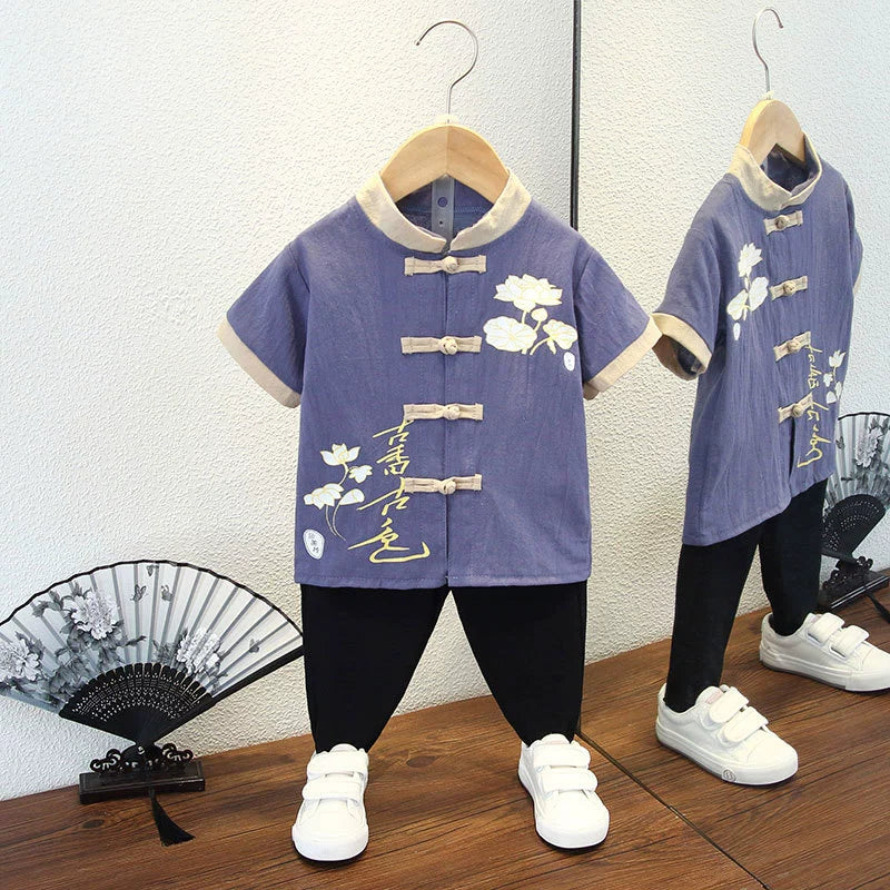 Children Chinese Style Suit 2025