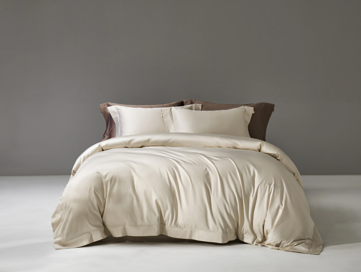 (Luxury)BeanKit Bomcel series 100% Xinjiang long-staple cotton luxury high count high density four-piece set