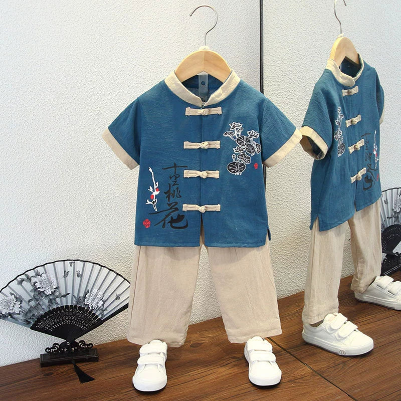 Children Chinese Style Suit 2025