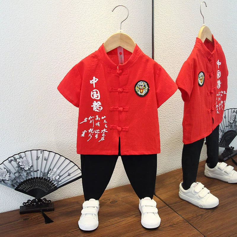Children Chinese Style Suit 2025