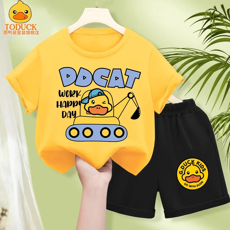 G.Duck Official Golden Yellow with Black Pants Collection