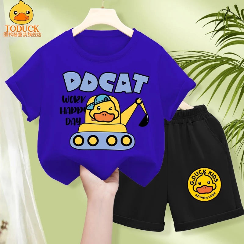 G.Duck Official Navy Blue with Black Pants Collection