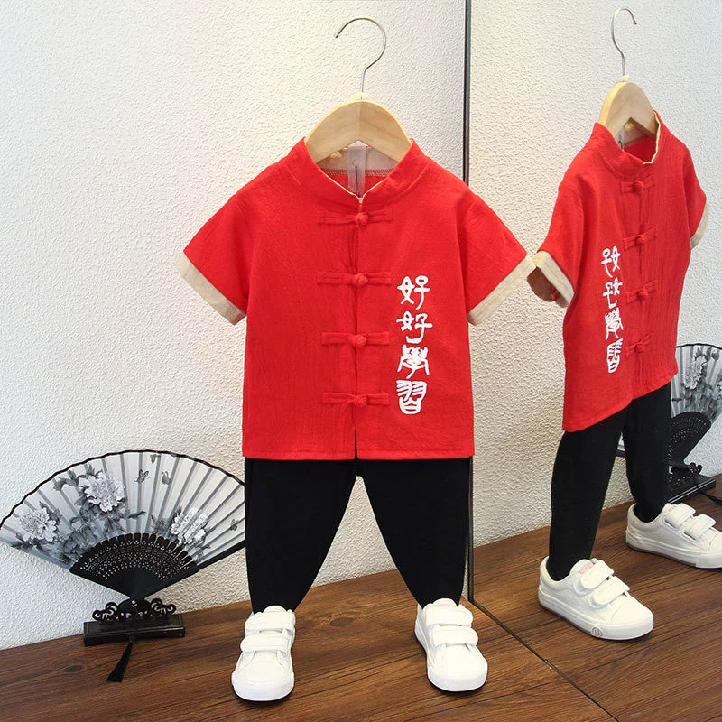 Children Chinese Style Suit 2025