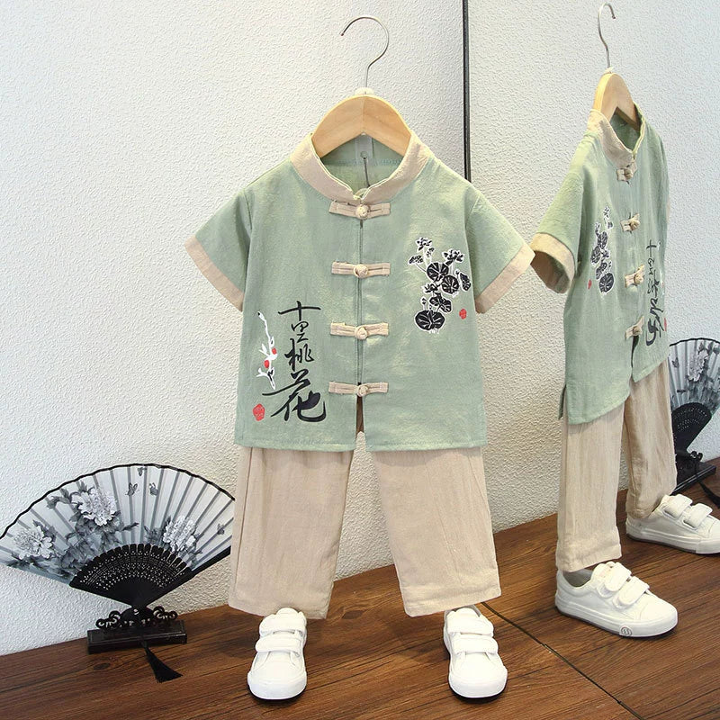Children Chinese Style Suit 2025