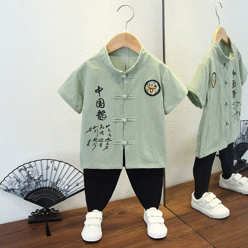 Children Chinese Style Suit 2025