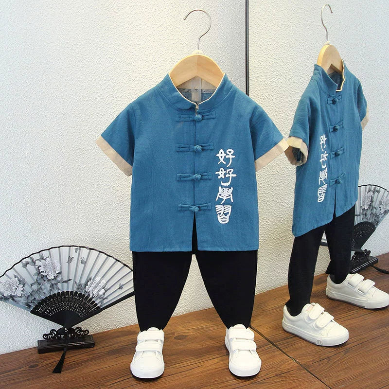 Children Chinese Style Suit 2025