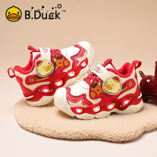 Bduck horse shoes White