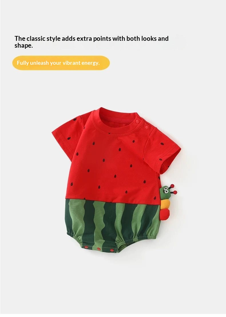 DuuDuu Baby Bodysuit Watermelon key feature