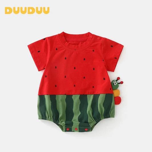 DuuDuu Baby Bodysuit Watermelon front