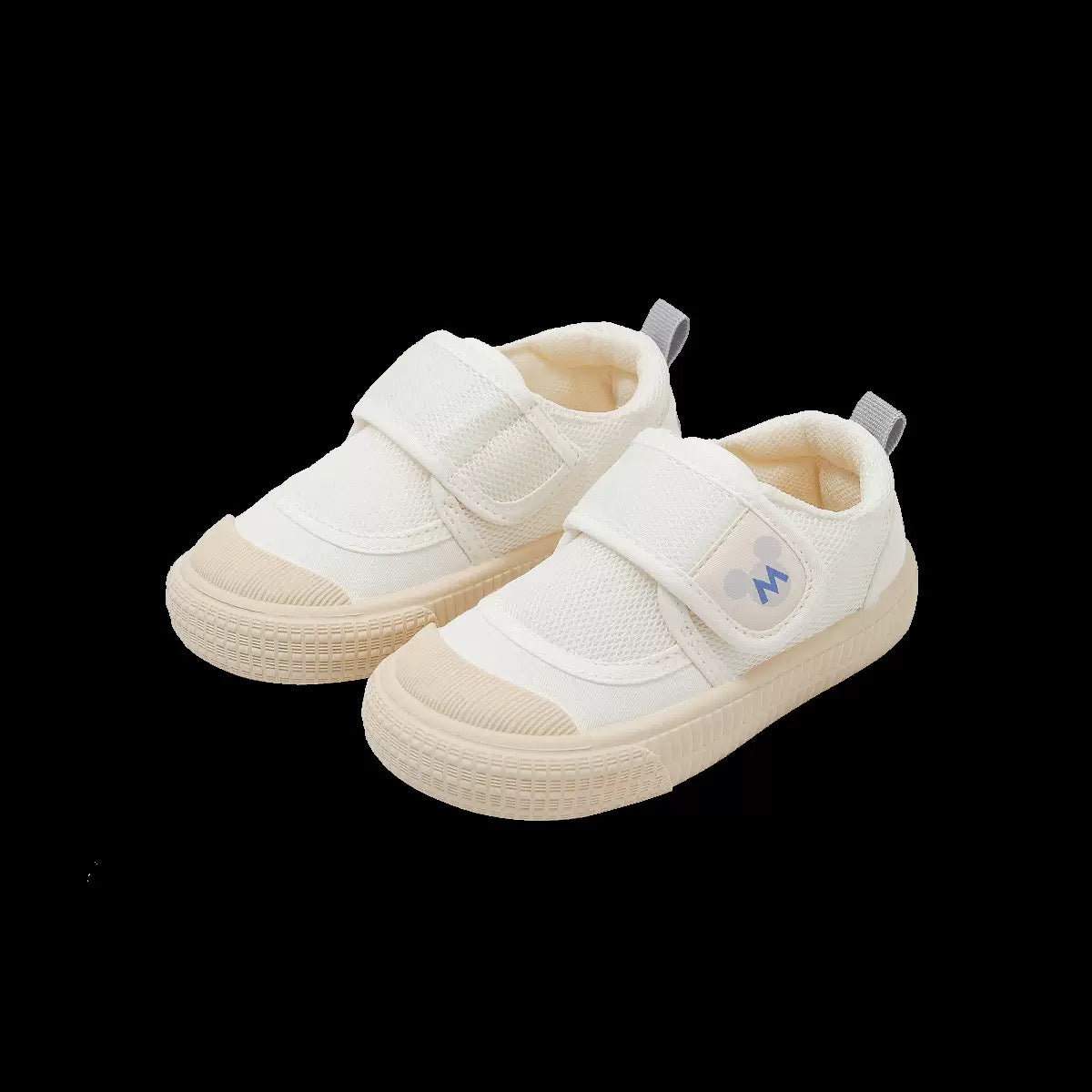 Disney Official Premium Breathable Non-Slip Soft-Sole White Shoes / Toddler Walking Shoes