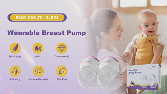 Romo Health Wearable Breast Pump GLE-32